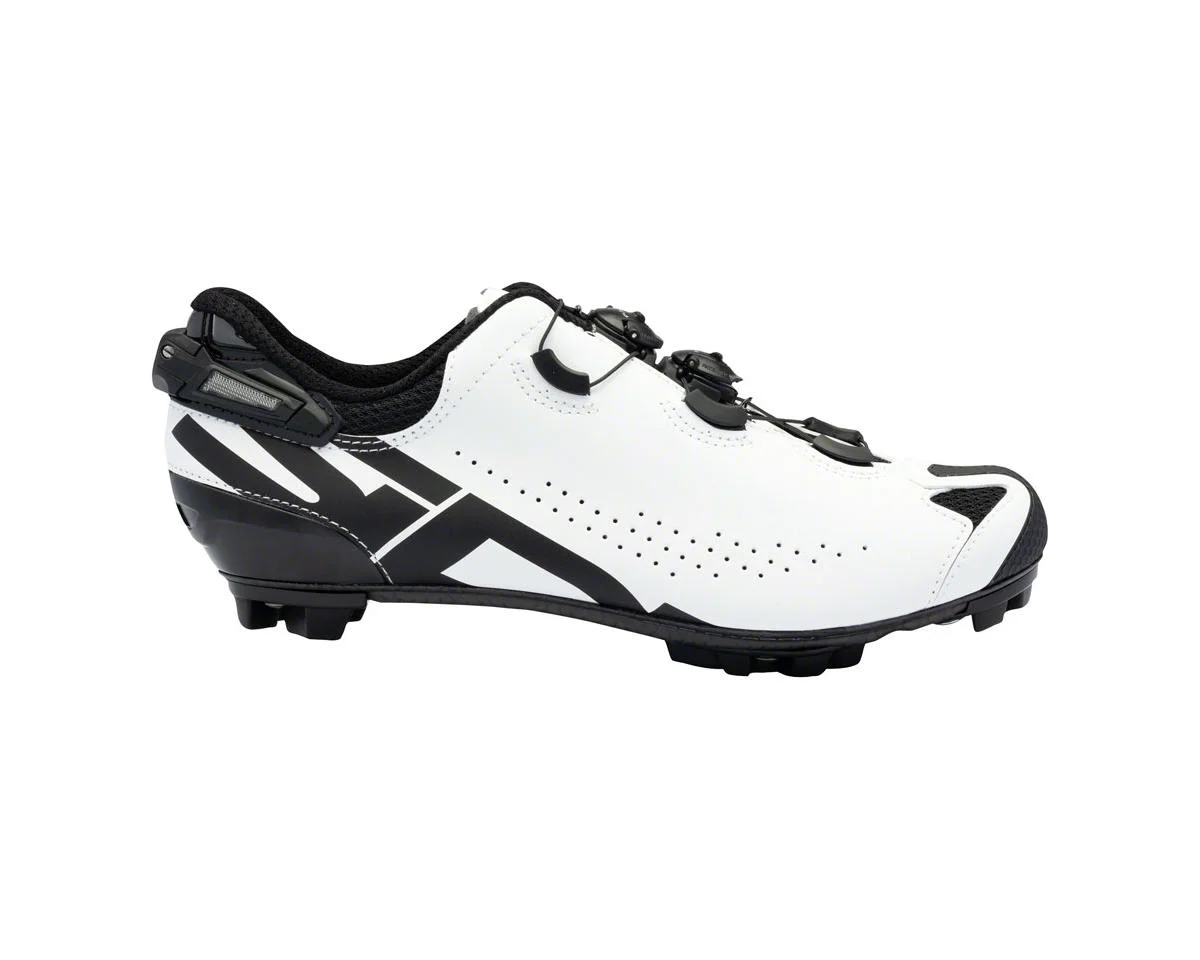Sidi Tiger 2S SRS Mountain Shoes (White/Black) (45.5)